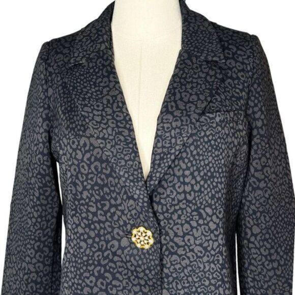 Soft Surroundings Leontine Leopard Print Jacket Size XS Petite - Picture 5 of 14